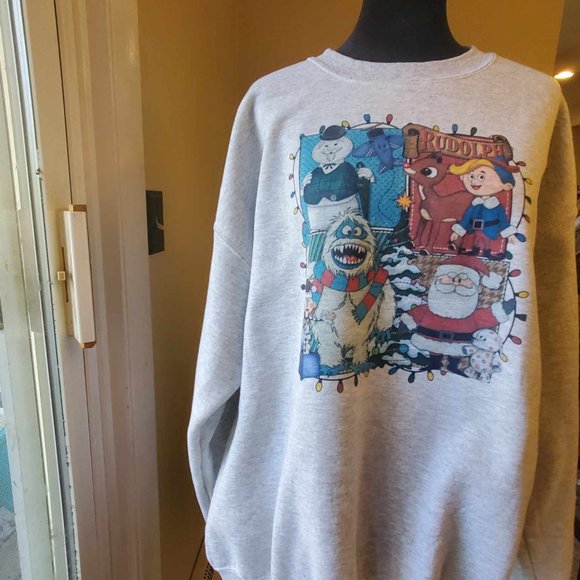 3X Rudolph Holiday Sweatshirt - Picture 6 of 8
